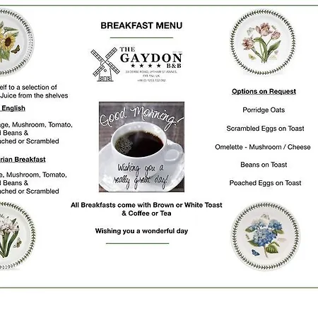 The Gaydon Bed & Breakfast Lytham St Annes
