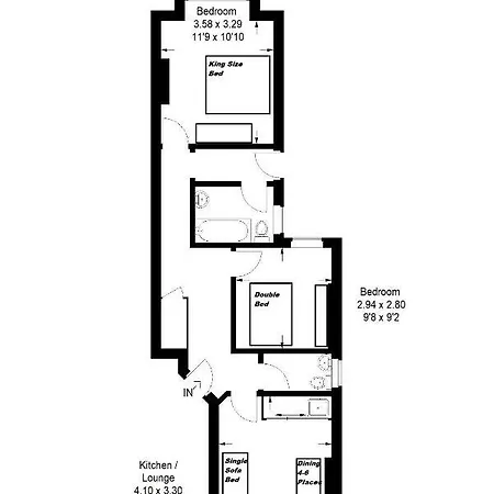 Apartment Lytham Serviced *
